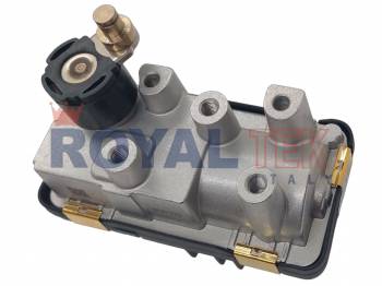 ACTUADOR ELECTRONICO DE TURBO ROYALTEK FORD RANGER 3.2 MOTOR DURATORQ TDCI EURO 4 200HP DIESEL - APLICA EN TURBO FB3Q6K682DD --- OEM 8221820008 7978630072 6NW01043029
